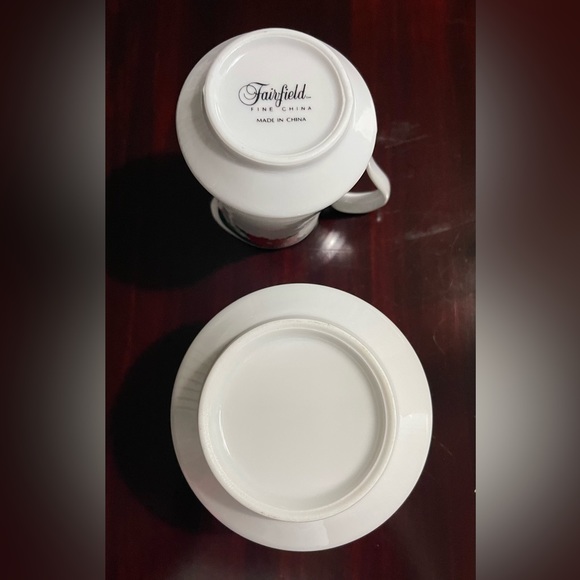 Fairfield Fine China Deck The Halls Cream & Sugar Dish - Picture 3 of 8